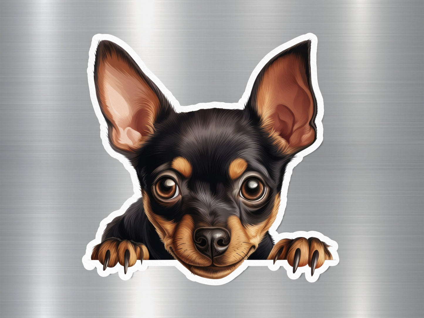 Tiny Terror Dog Sticker