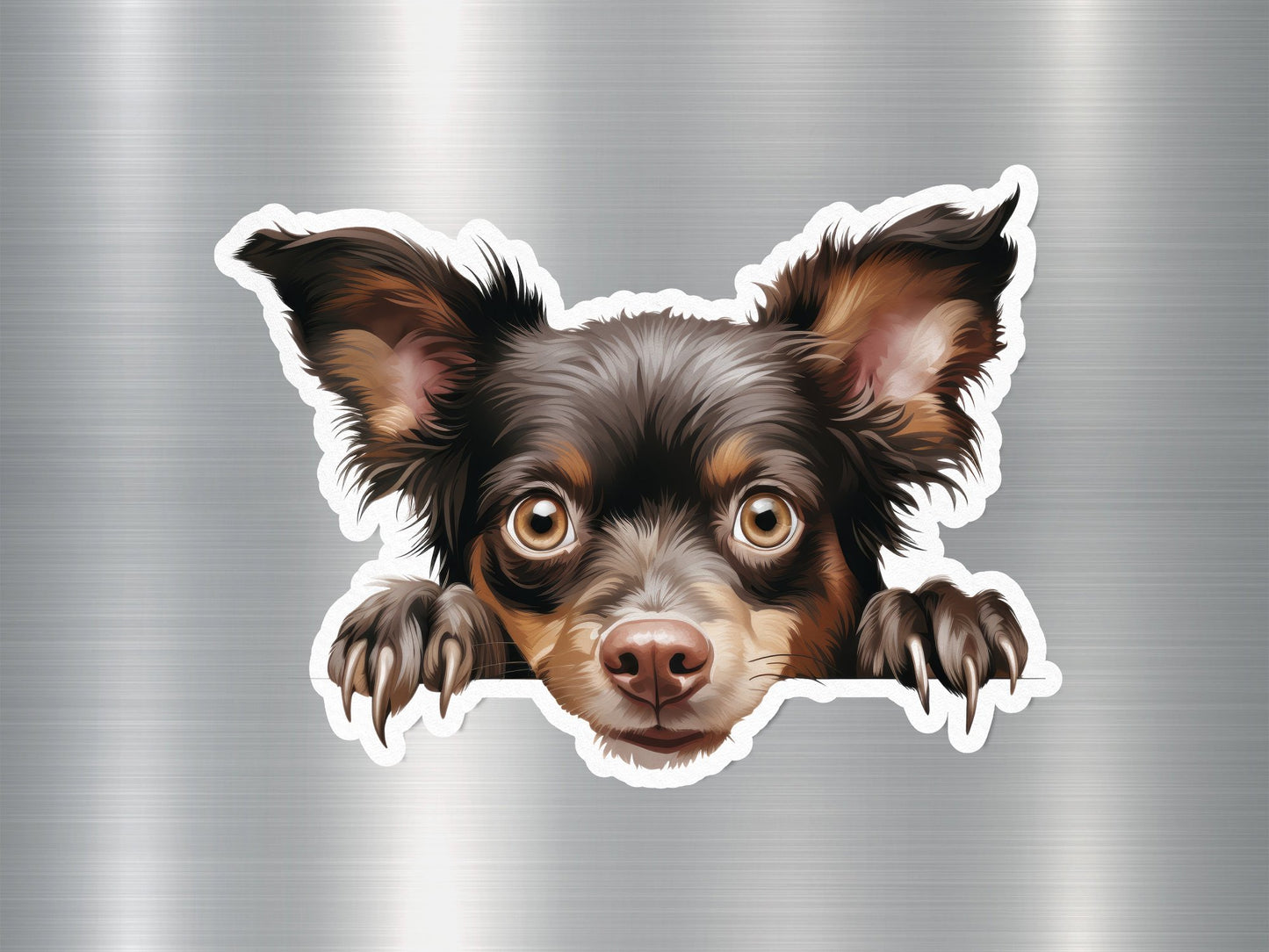 Russian Toy Terrier Dog Sticker