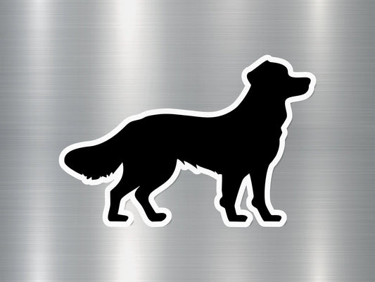 Toller Silhouette Dog Sticker