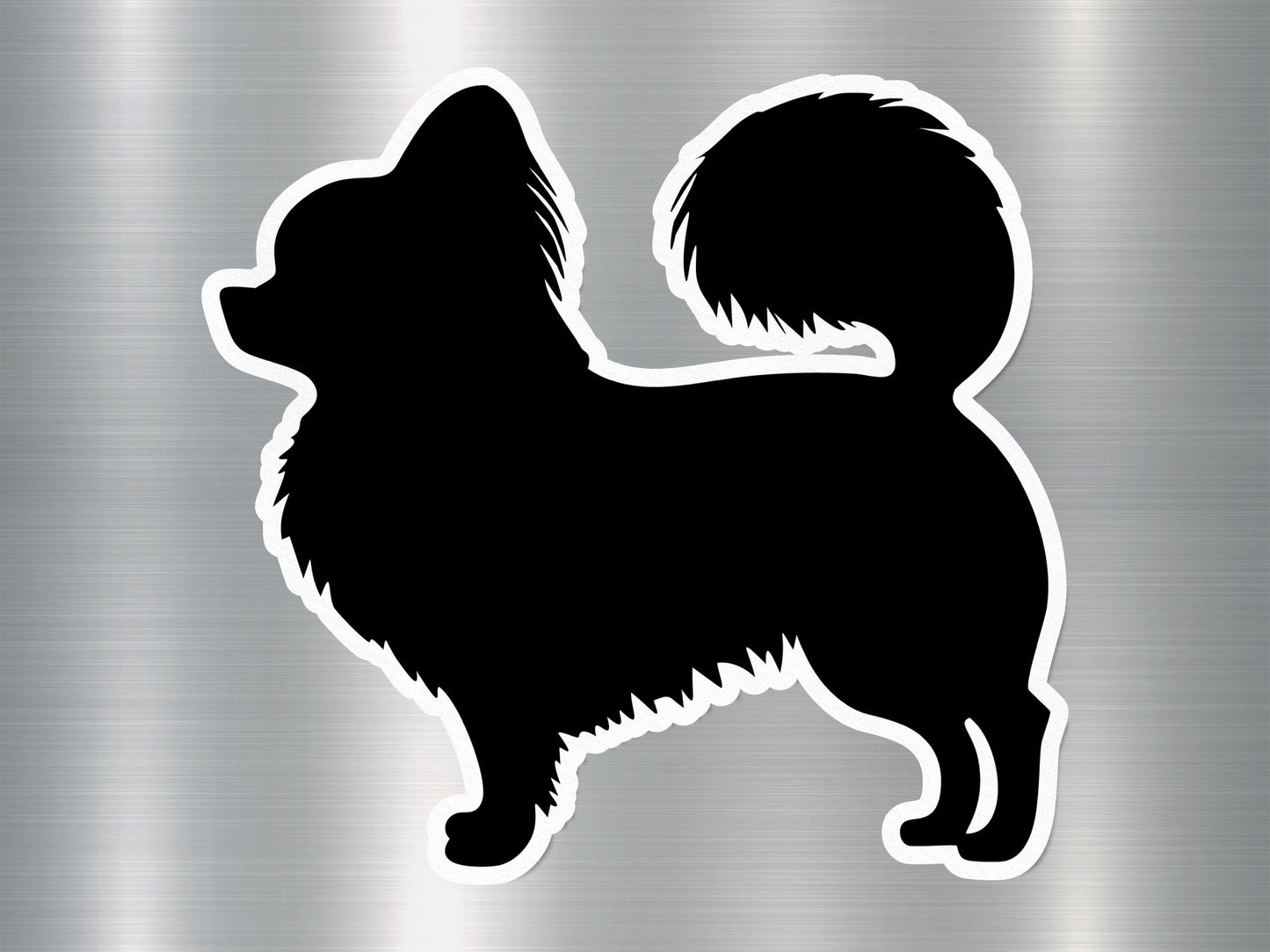 Chihuahua Silhouette Charm Dog Sticker