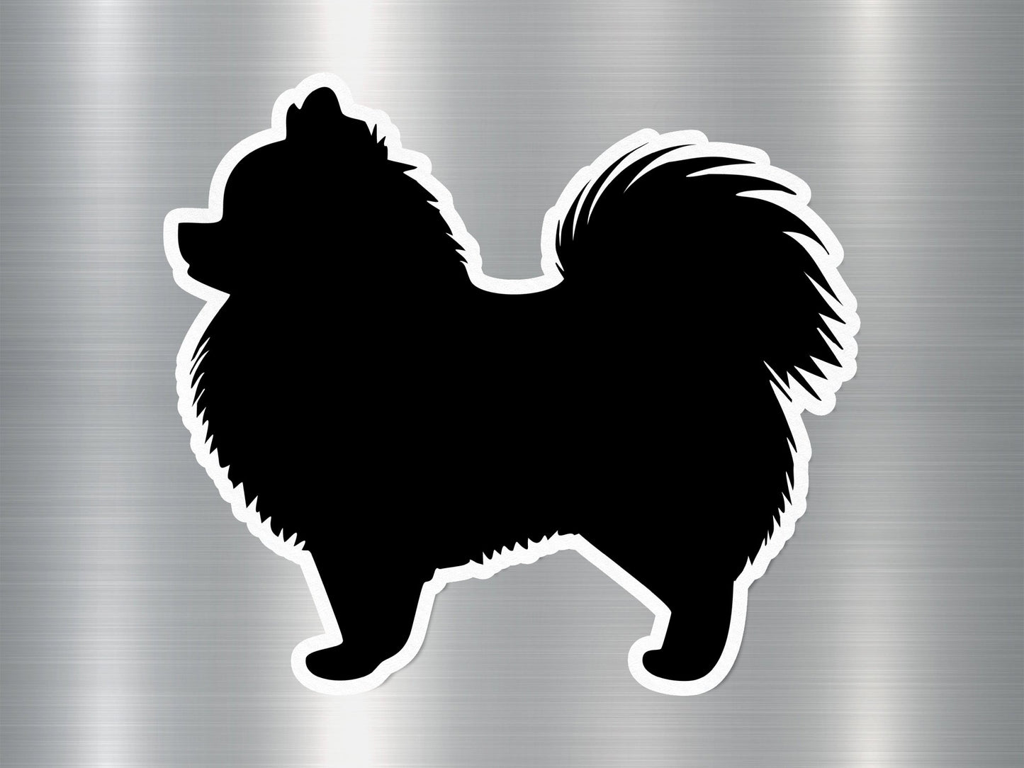 Pomeranian Charm Dog Sticker