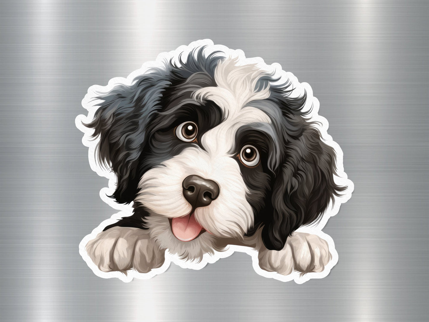 Portuguese Water Dog Beauty Sticker