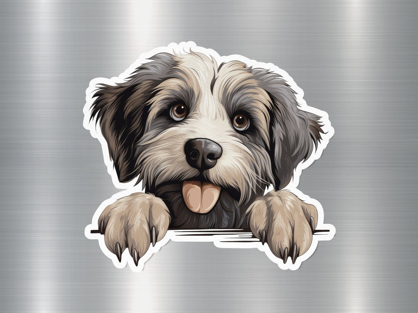 Pyrenean Shepherd Dog Sticker