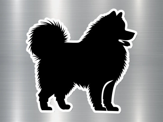 Silhouette Strong Dog Sticker