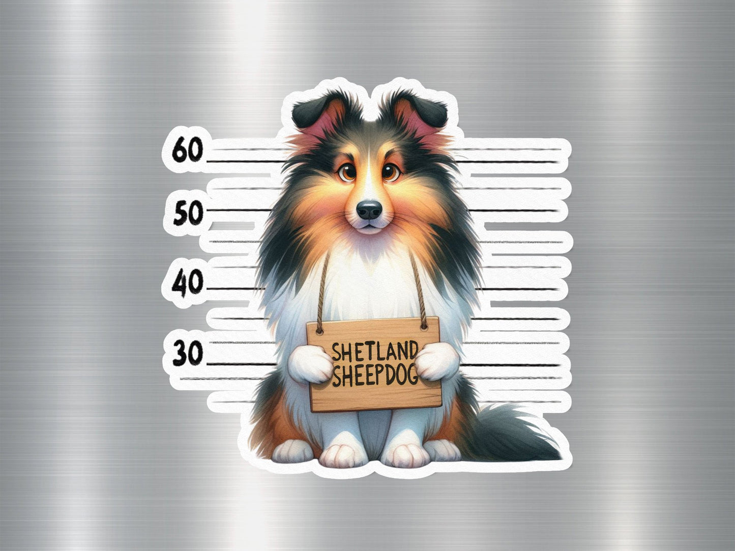 Shetland Sheepdog Dog Sticker