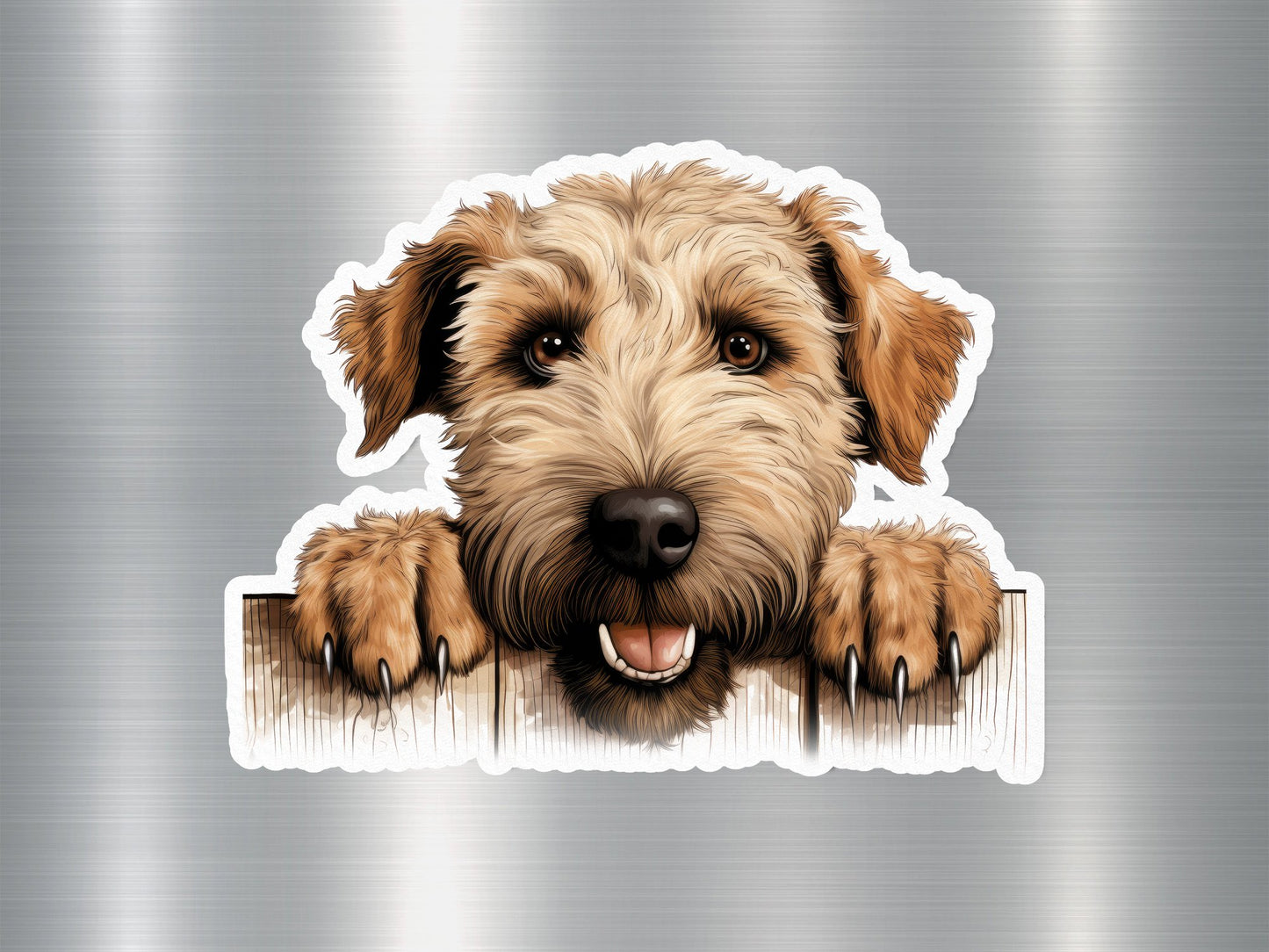 Soft-Coated Wheaten Terrier Dog Sticker