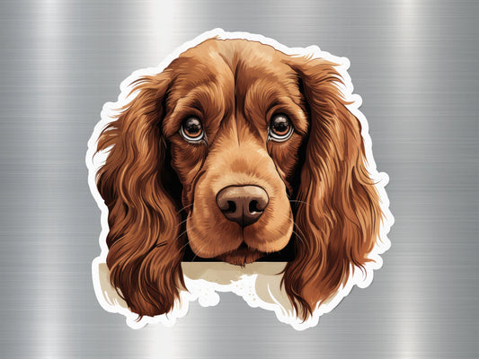 Cocker Spaniel Cutie Dog Sticker