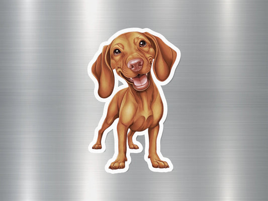 Wholesale Vizsla Smile Dog Sticker