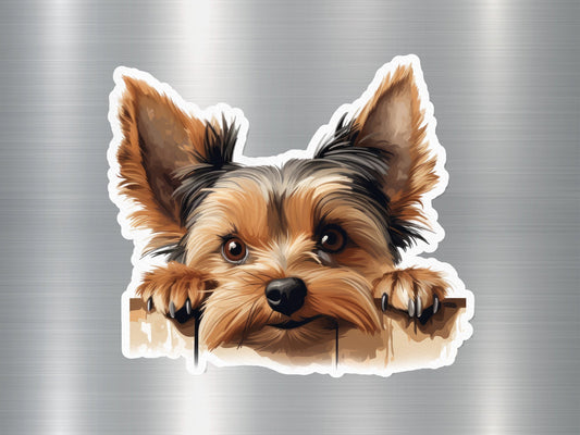 Wholesale Yorkie Peek Dog Sticker