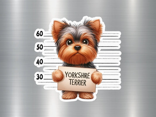 Wholesale Yorkshire Terrier Mugshot Dog Sticker