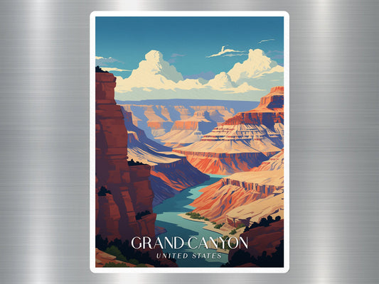 Vintage Grand Canyon Travel Sticker