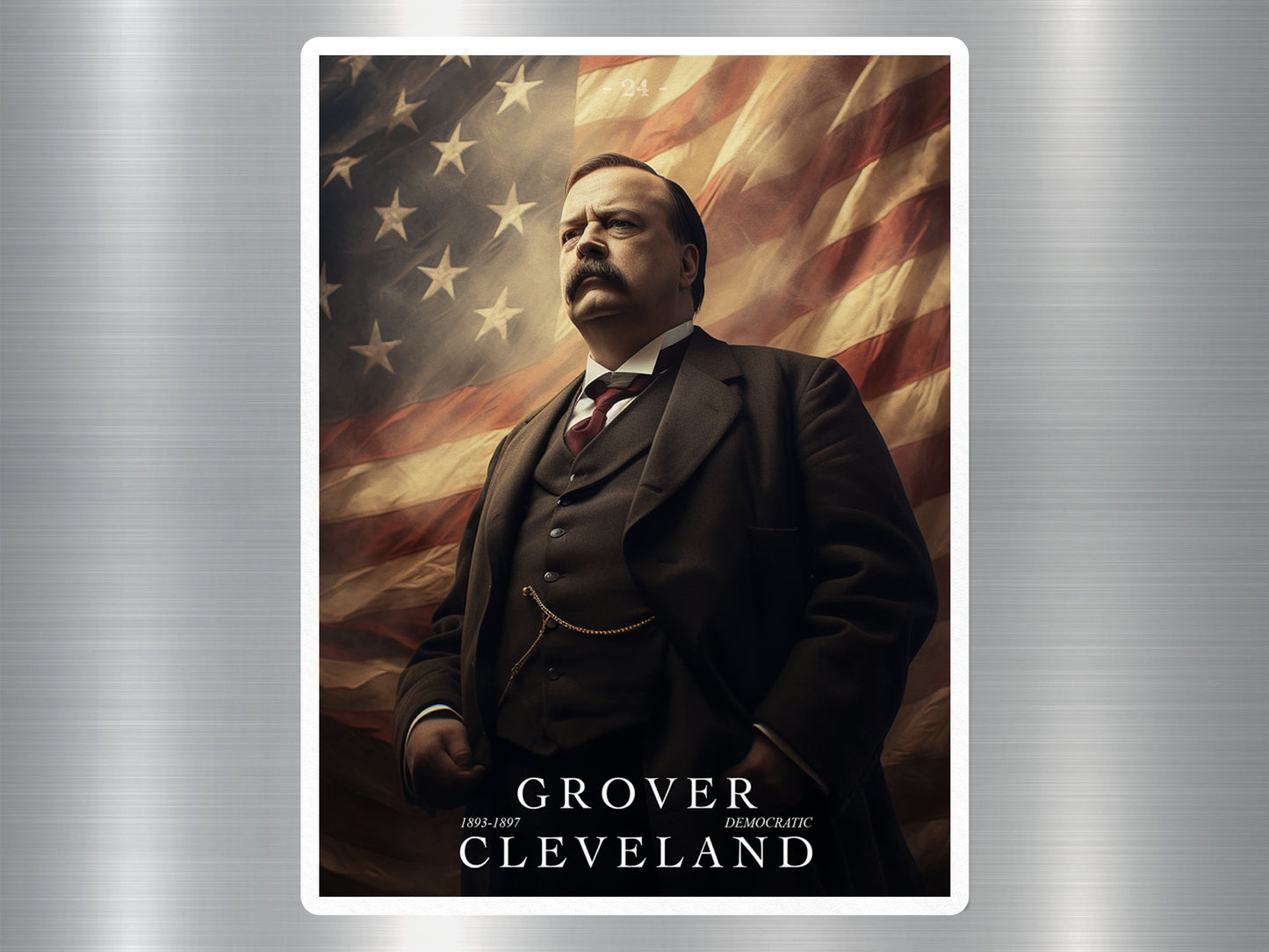 Wholesale Grove Cleveland US President Sticker