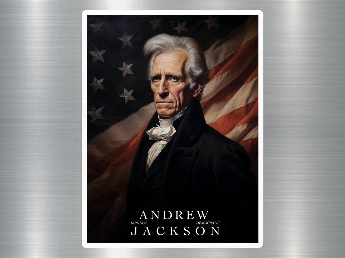 Andrew Jackson US President Sticker