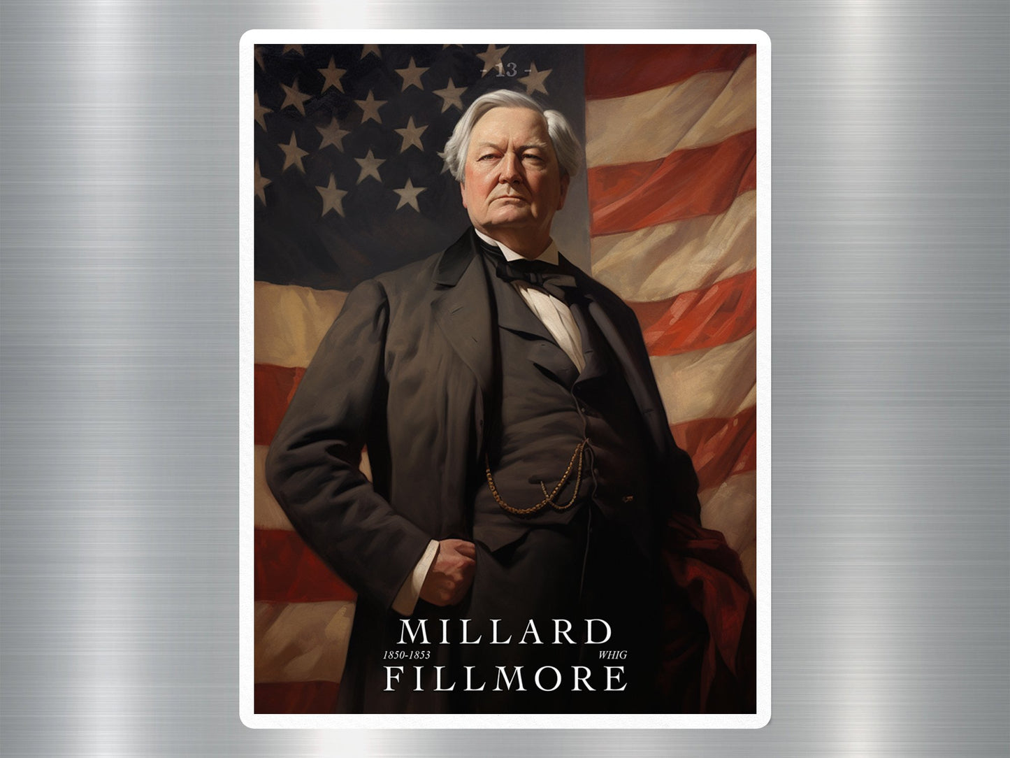 Millard Fillmore US President Sticker