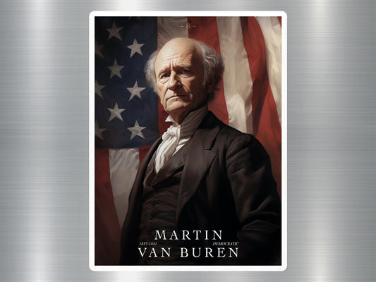 Martin Van Buren US President Sticker