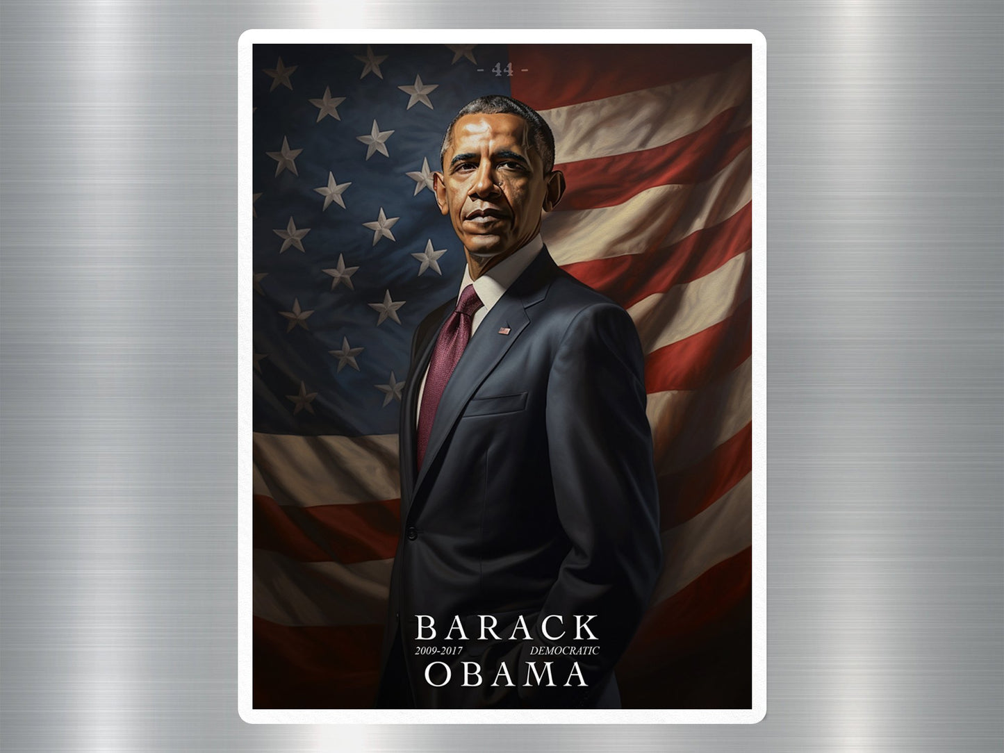 Barack Obama US President Sticker