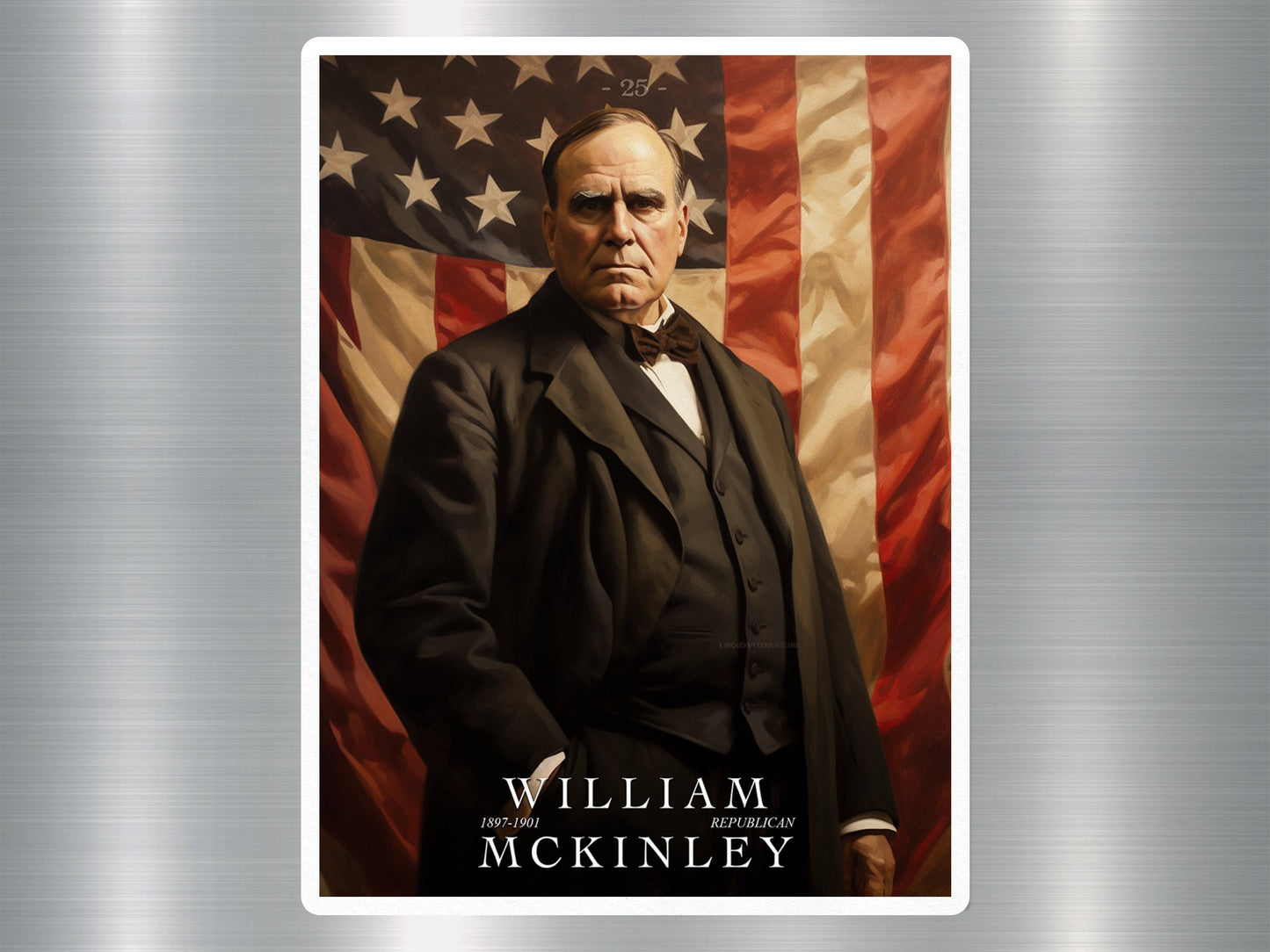 William McKinley US President Sticker