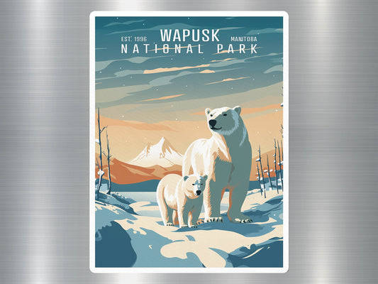 Wapusk Canada National Park Sticker