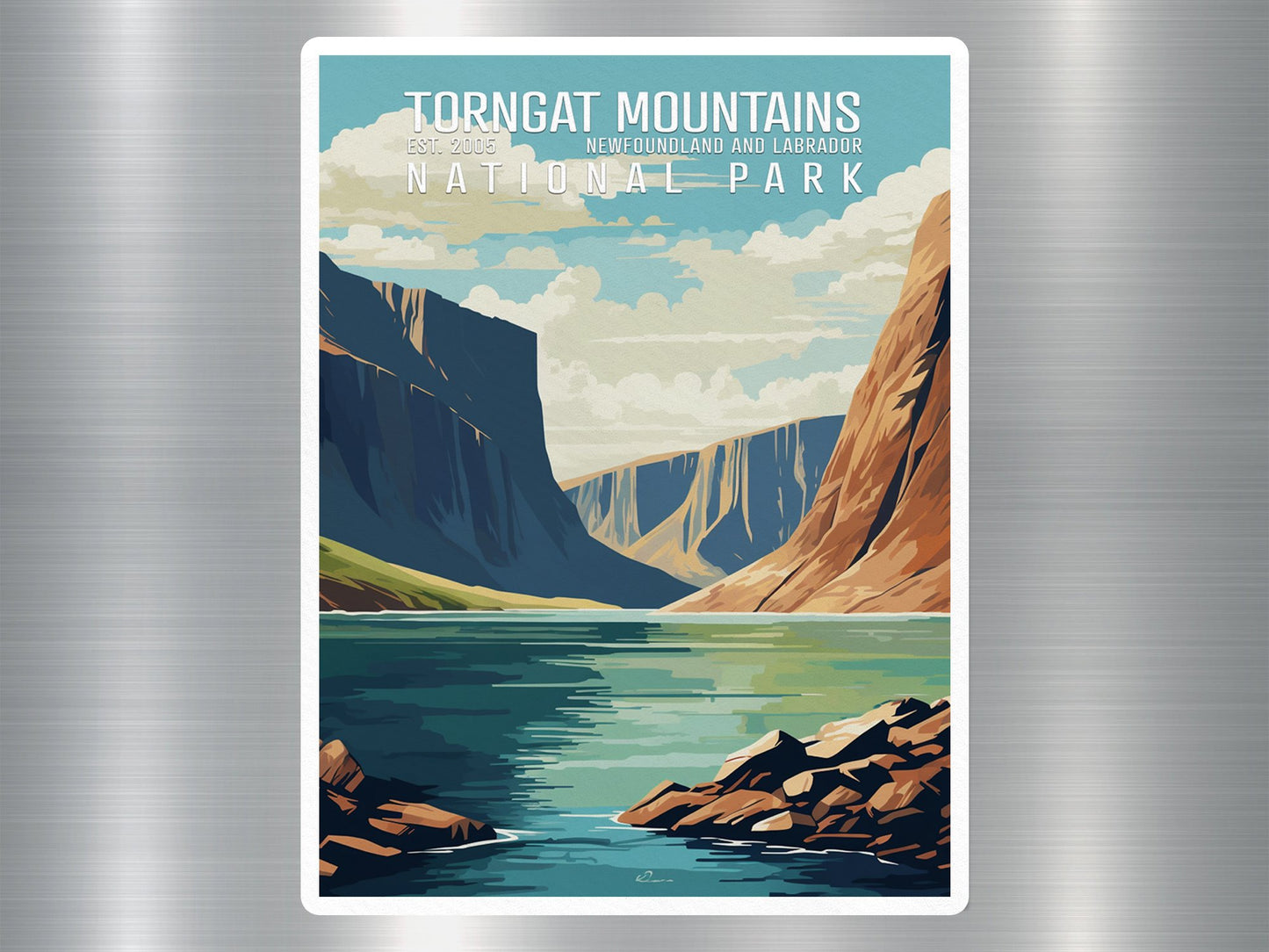 Torngat Mountain Canada National Park Sticker