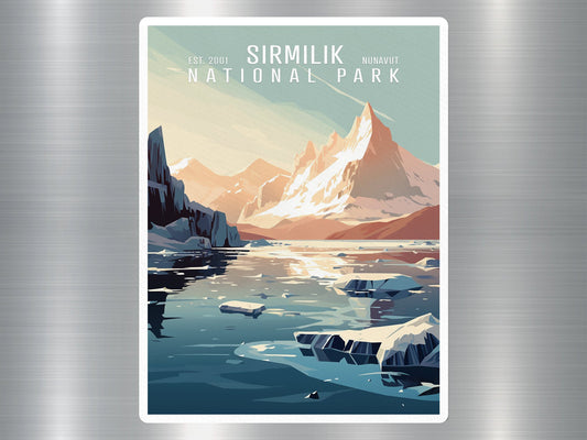 Sirmilik Canada National Park Sticker