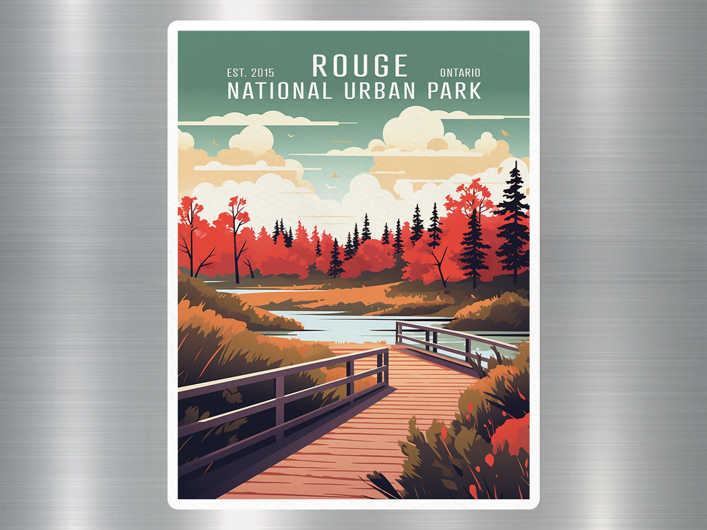 Rouge Canada National Park Sticker