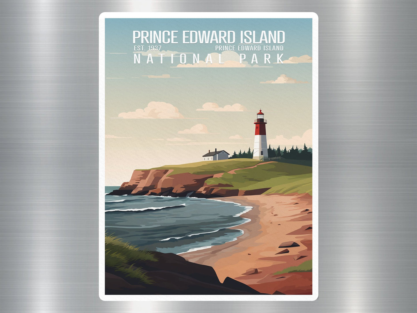 Prince Edward Island Canada National Park Sticker