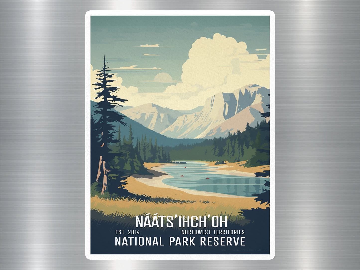 NaatsIhchoh Canada National Park Sticker