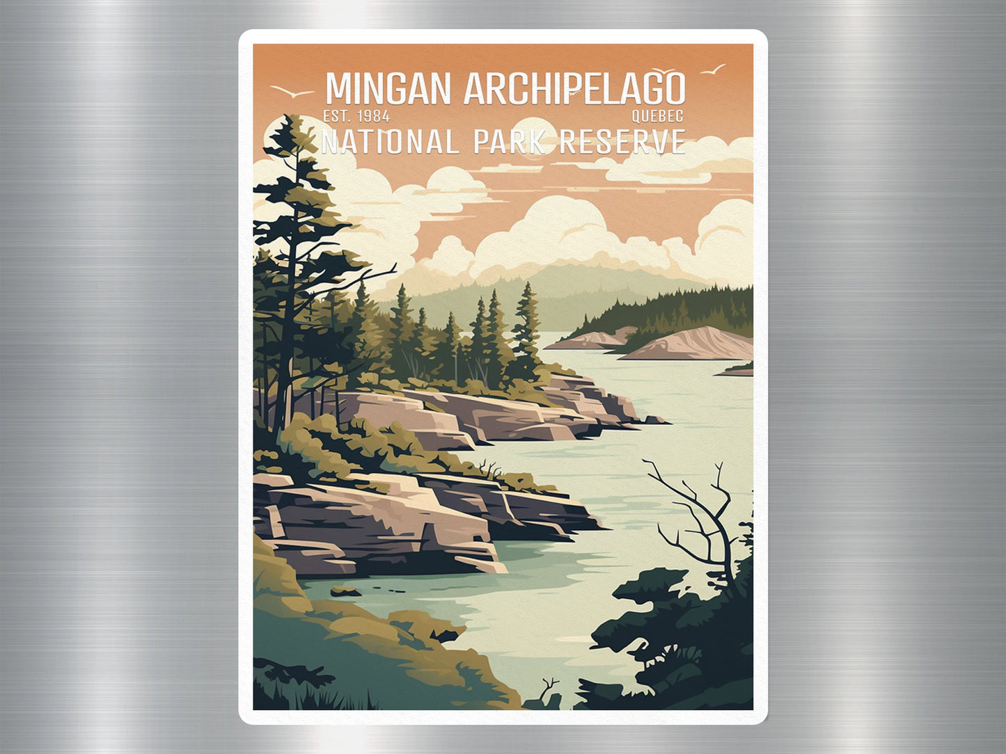 Mingan Archipelago Canada National Park Sticker