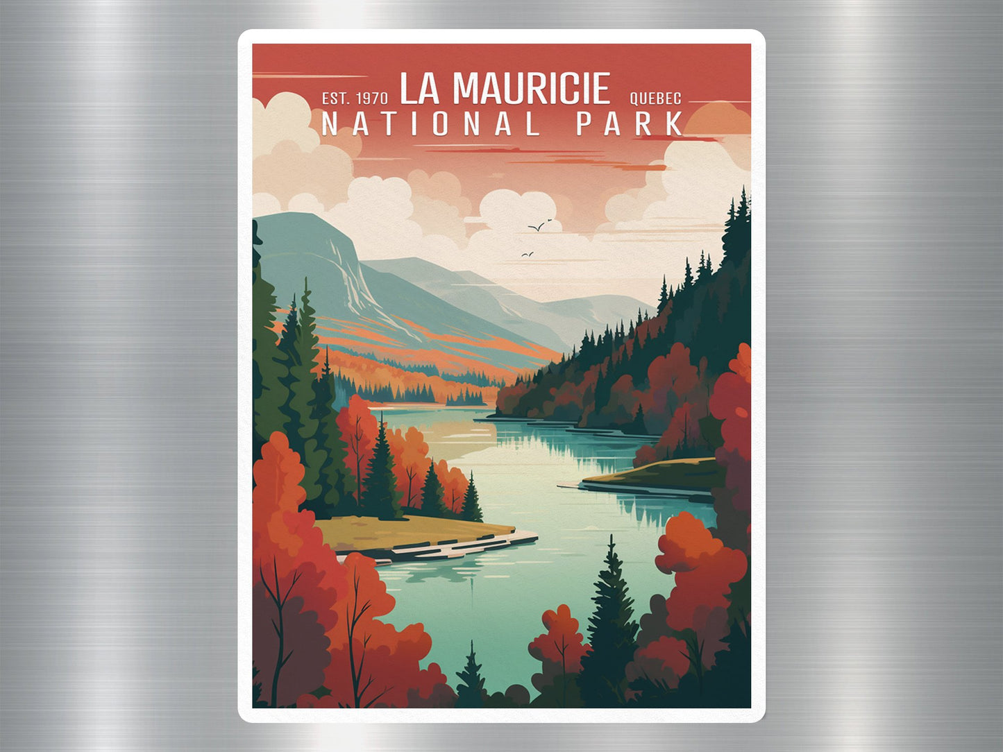 La Mauricie Canada National Park Sticker