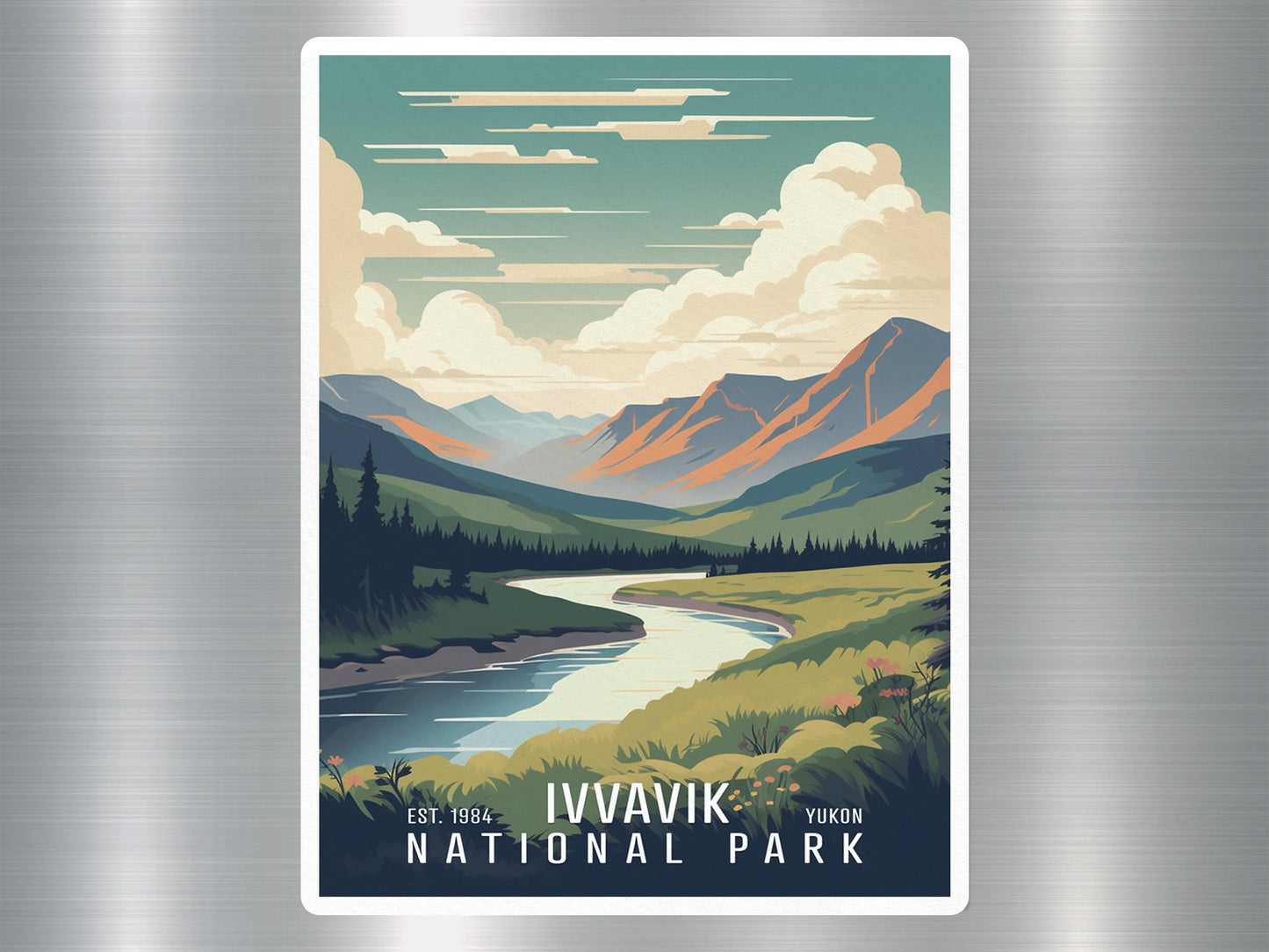 Ivvavik Canada National Park Sticker