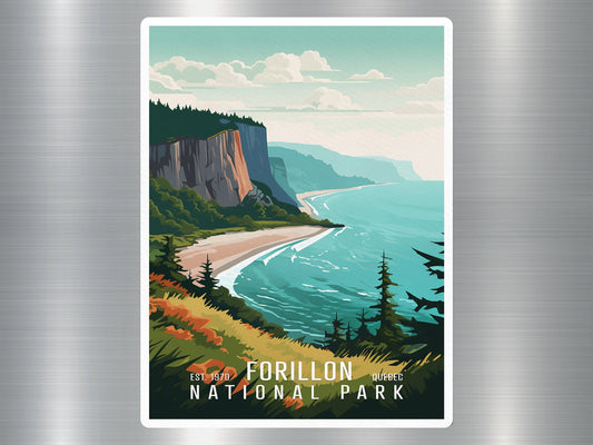 Forillon Canada National Park Sticker