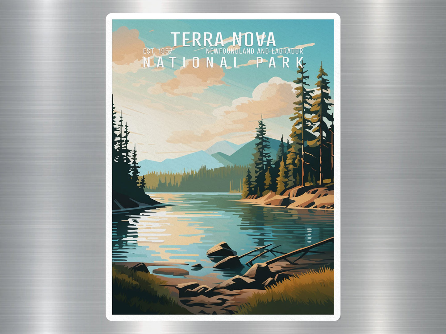 Terra Nova Canada National Park Sticker