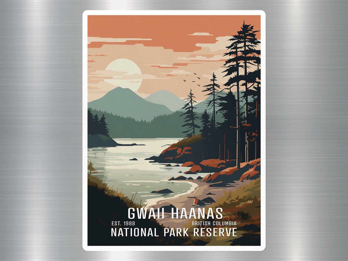 Gwaii Haanas Canada National Park Sticker