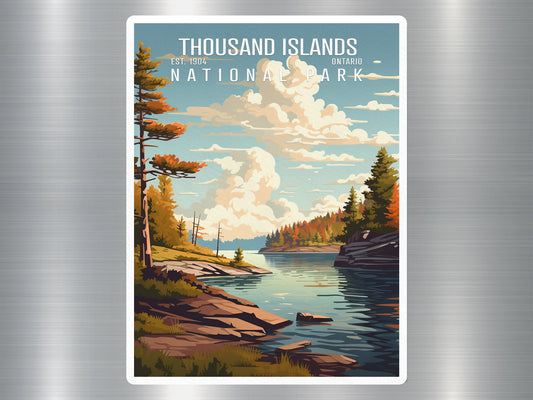 Thousand Island Canada National Park Sticker