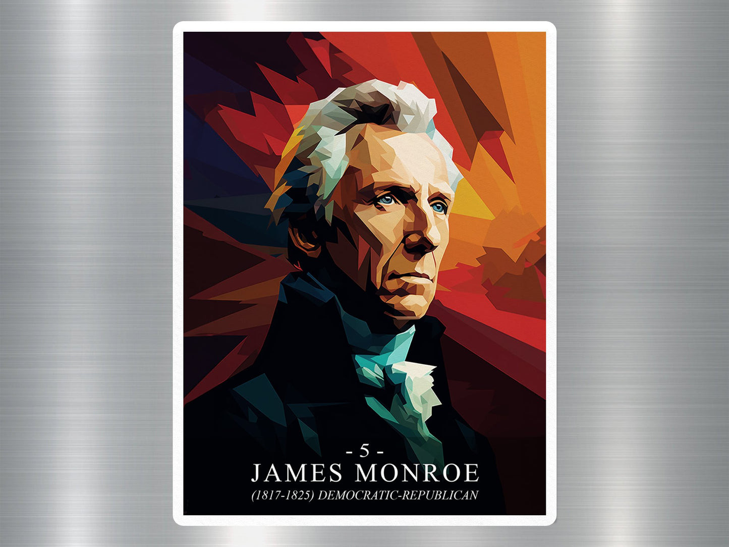 Wholesale James Monroe US President Sticker
