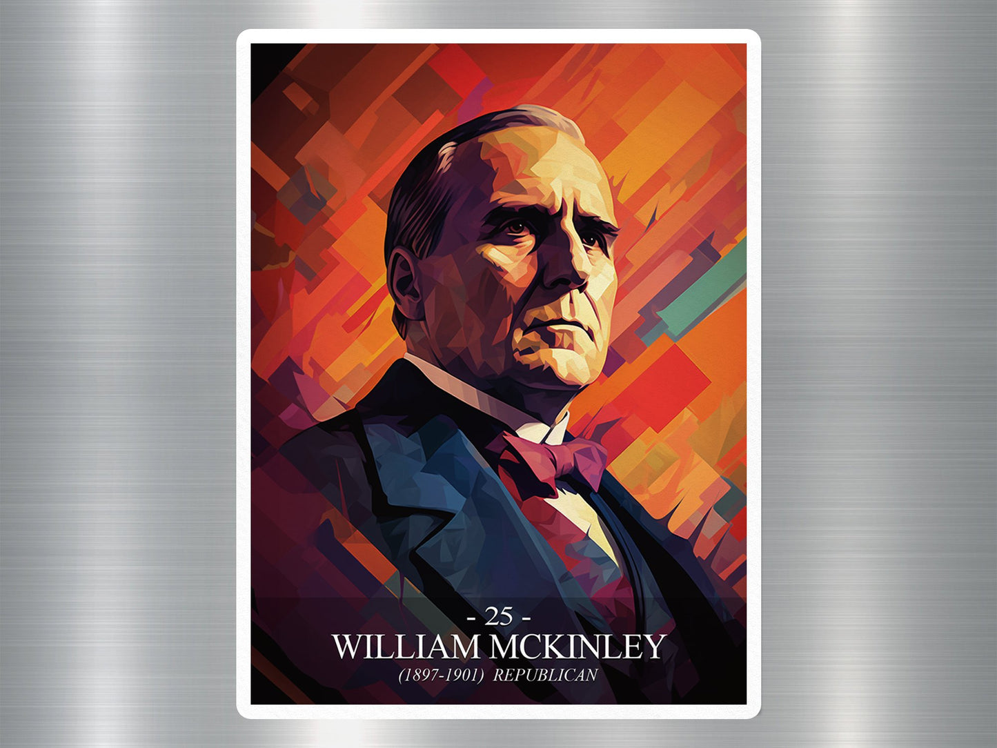 William McKinley US President Sticker