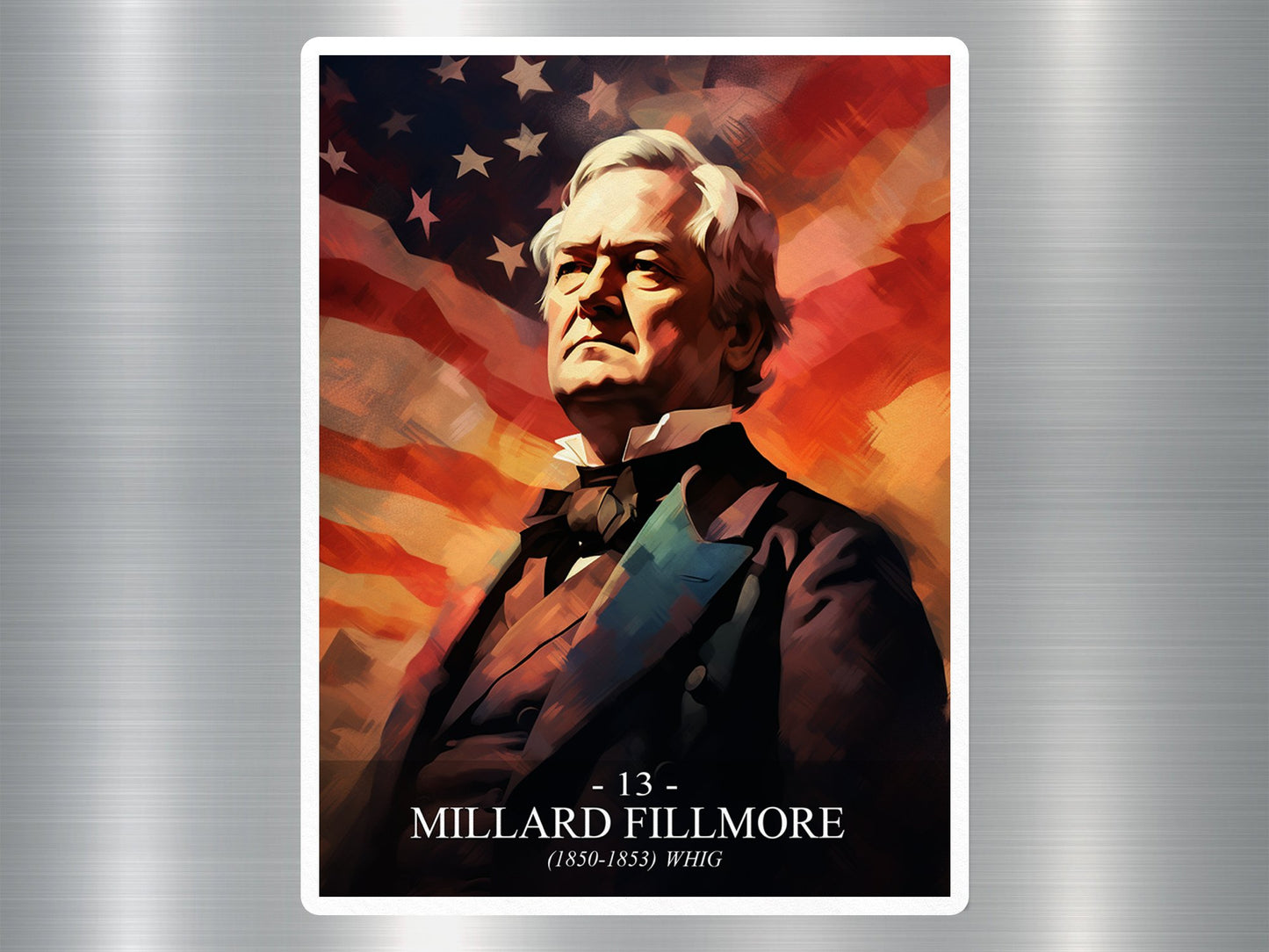 Millard Fillmore US President Sticker