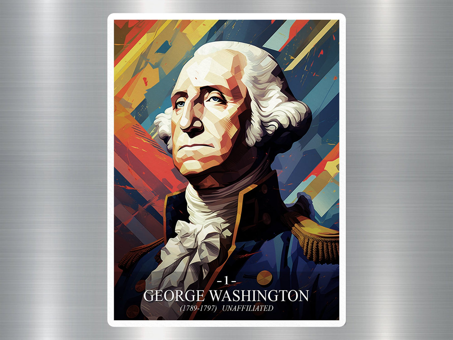 George Washington US President Sticker