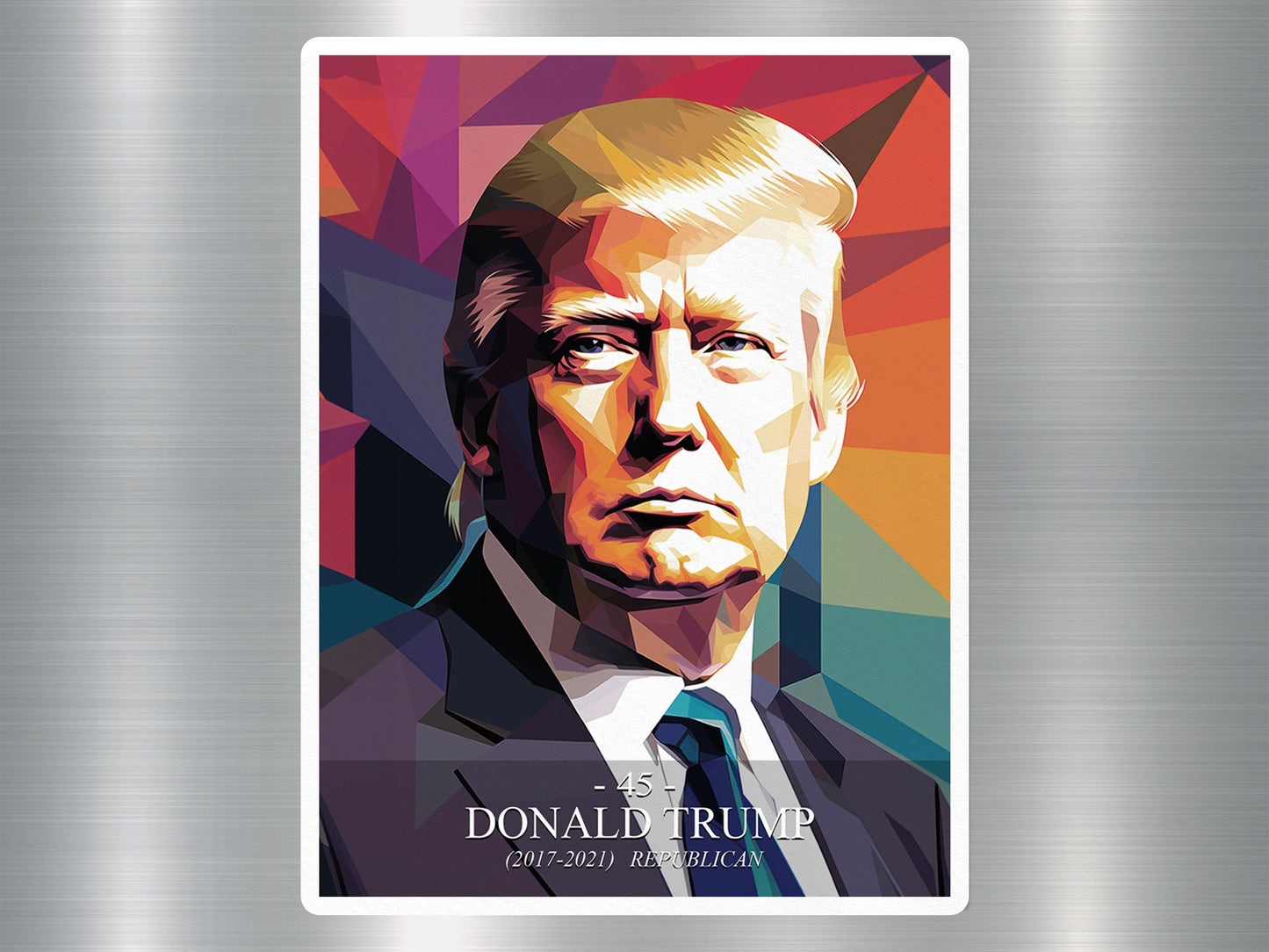 Donald Trump US President Sticker (Copy)