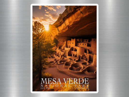 Mesa Verde National Park Sticker