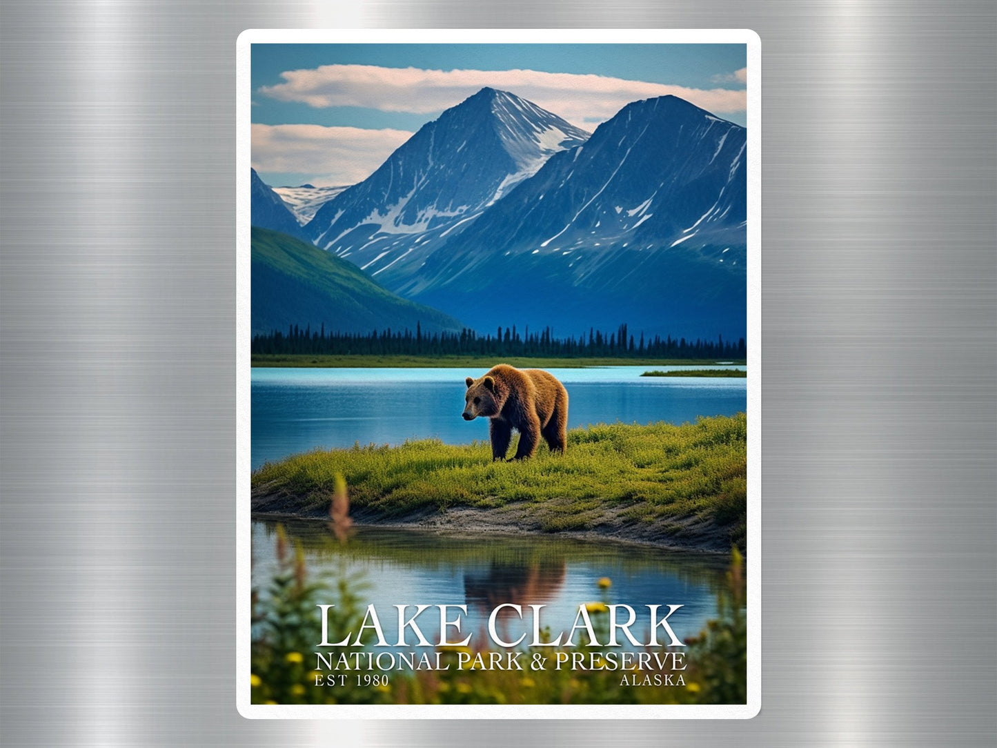 Lake Clark National Park Sticker