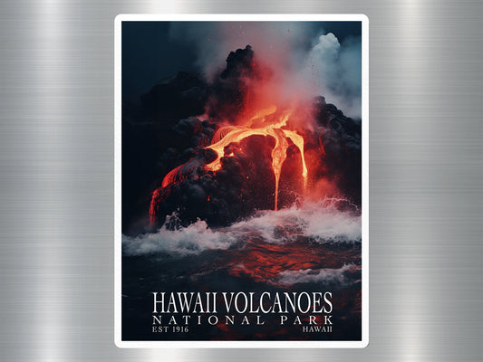 Hawaii Volcanoes National Park Sticker