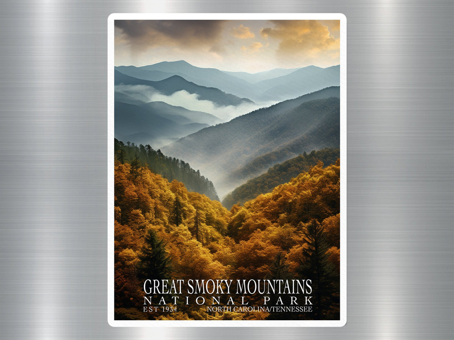 Great Smoky Mountain National Park Sticker