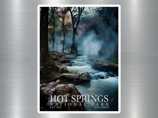 Hot Springs National Park Sticker