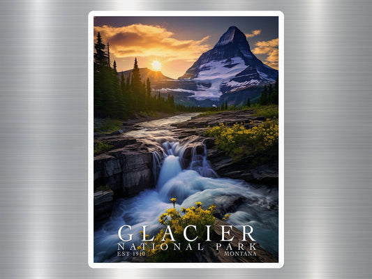 Glacier National Park Sticker