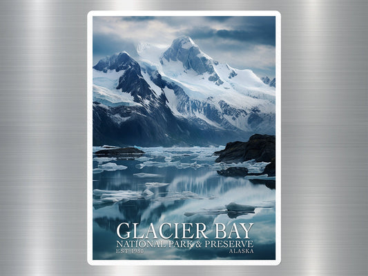 Glacier Bay National Park Sticker