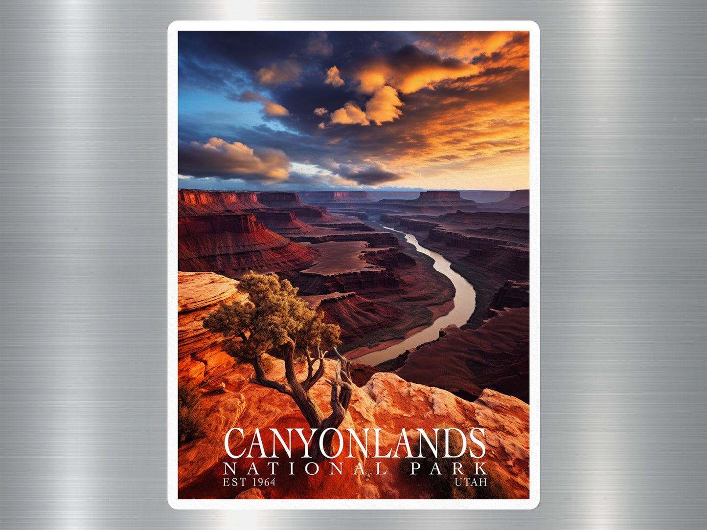 Canyon Lands National Park Sticker