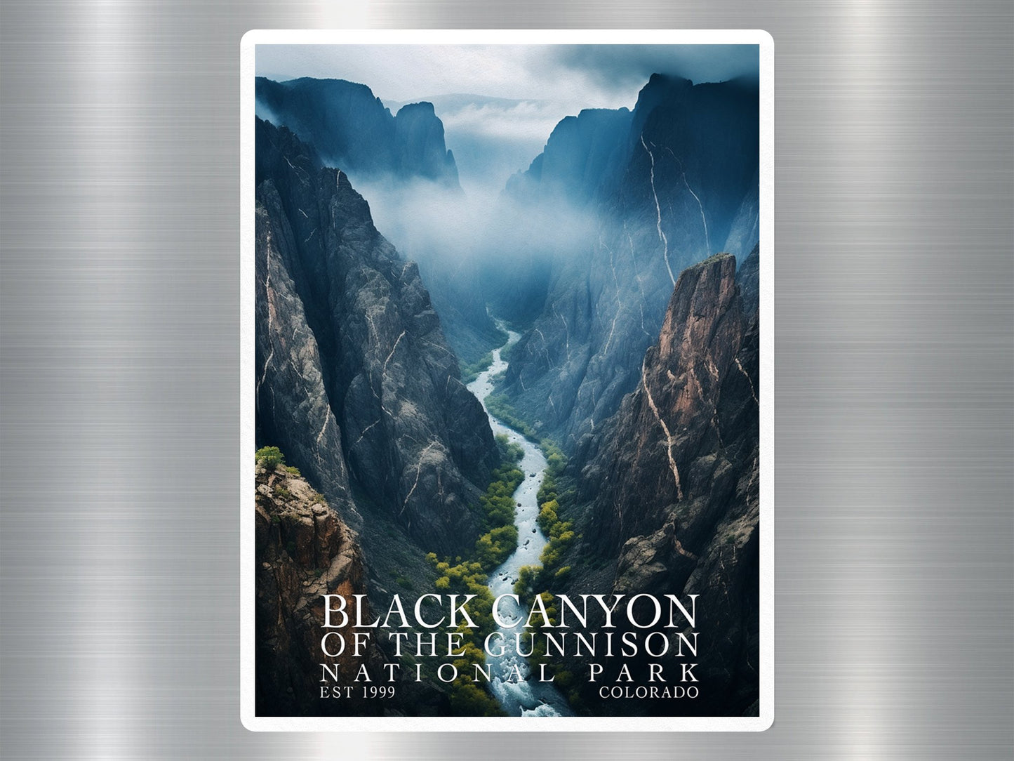 Black Canyon of The Gunnison National Park Sticker