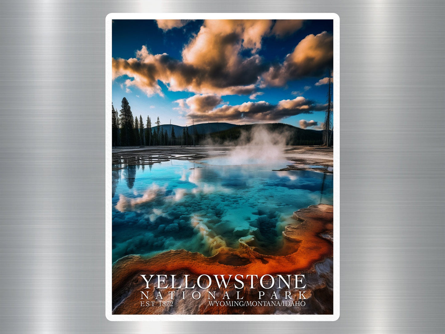 Wholesale Yellow Stone National Park Sticker