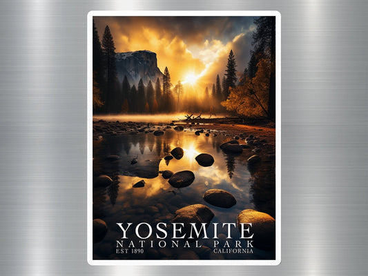 Yosemite National Park Sticker